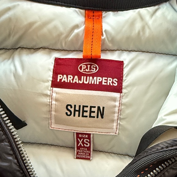 Parajumpers Black Sheen Fitted Jacket - Picture 3 of 8